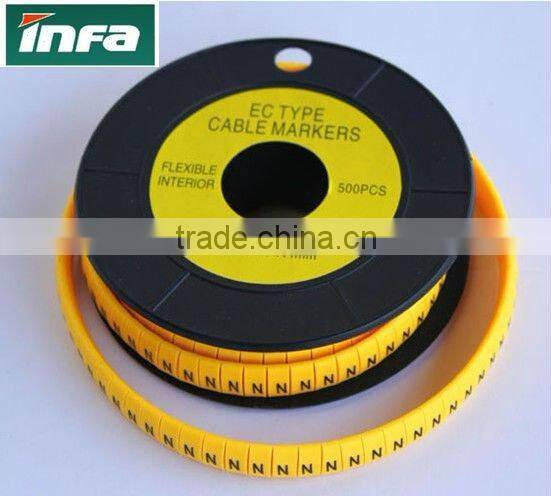 plastic cable markers tube cheap marker tube