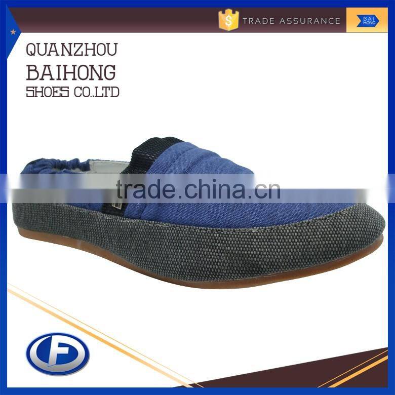 newest customized men fabric fashion shoe