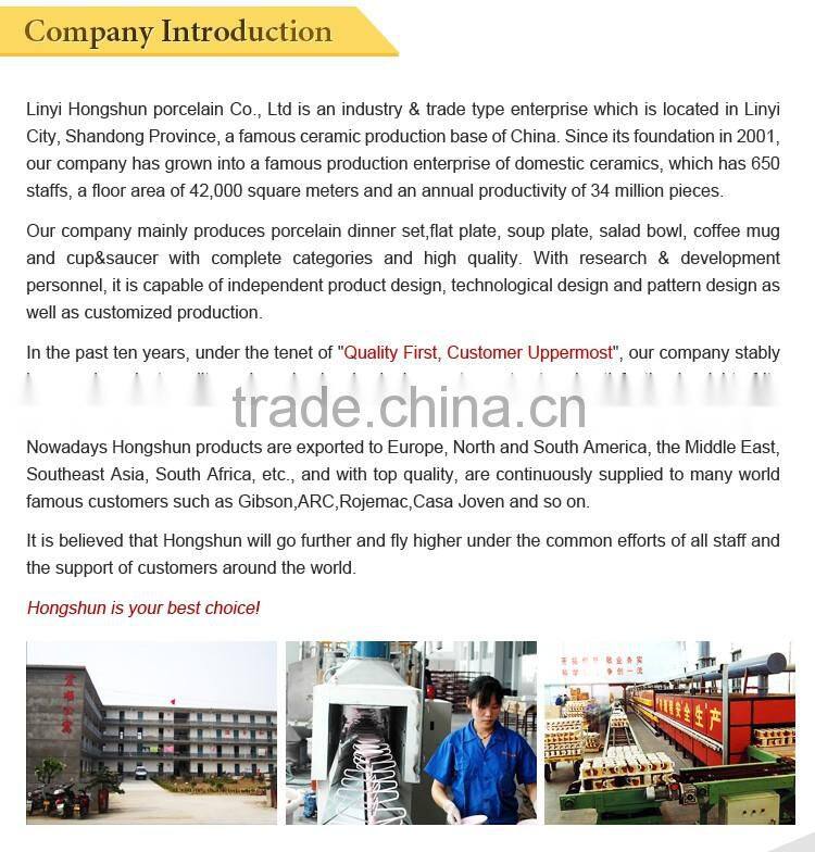 Factory wholesale bone china cup and saucer flower pot cup and saucer