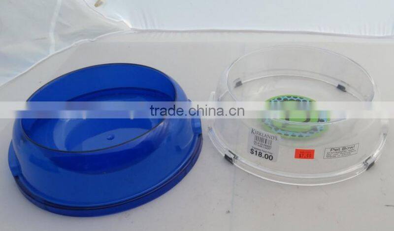 New fashion plastic pet bowl for sale