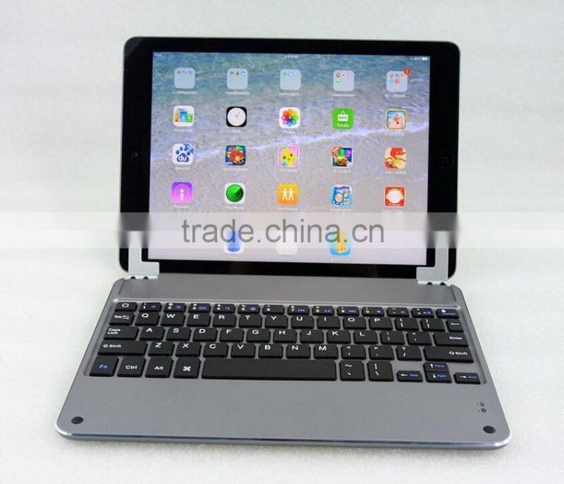 Top Quality Thin Aluminum Alloy Backlight Wireless Bluetooth Keyboard For iPad Air iPad 2.3.4 iPad Mnin
