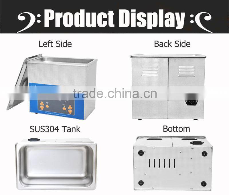 Hot product: 3L Benchtop Medical Ultrasonic Cleaner(ultrasonic denture cleaner,lab cleaner) VGT-1730QTD