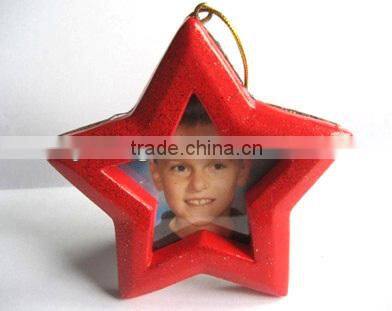customized photo picture frames red glove shape photo frames