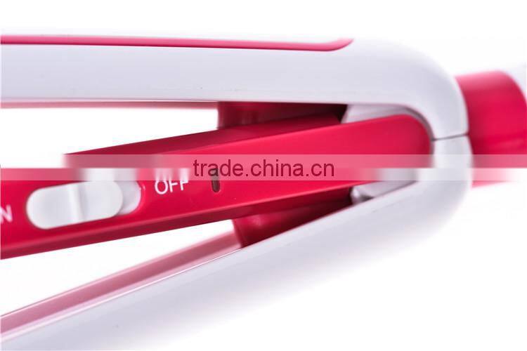 Shinon professonal hair iron combines hair straightener curler and crimper