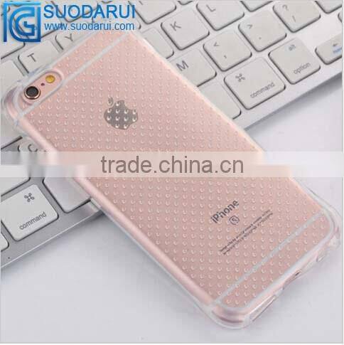 Luxury clear bubble tpu phone case for iphone 6s, for iphone6/6 plus/5 5s 5g bubble tpu case