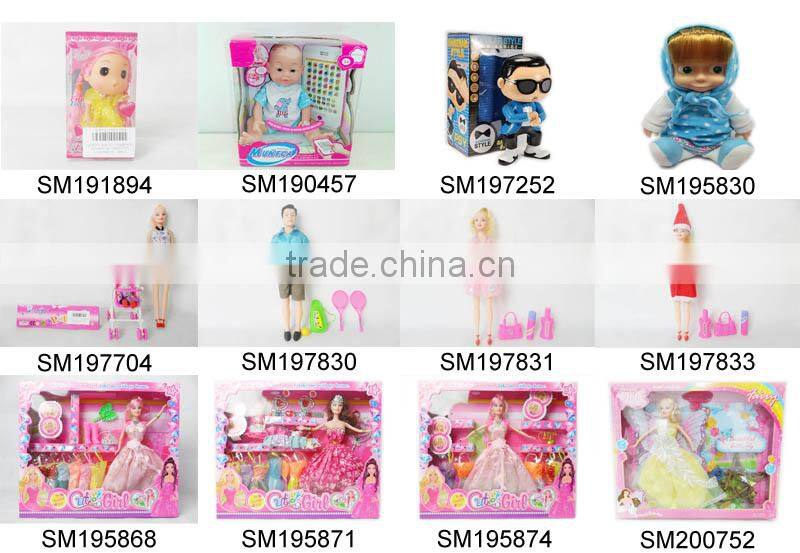 12 inch plastic dolls for girls