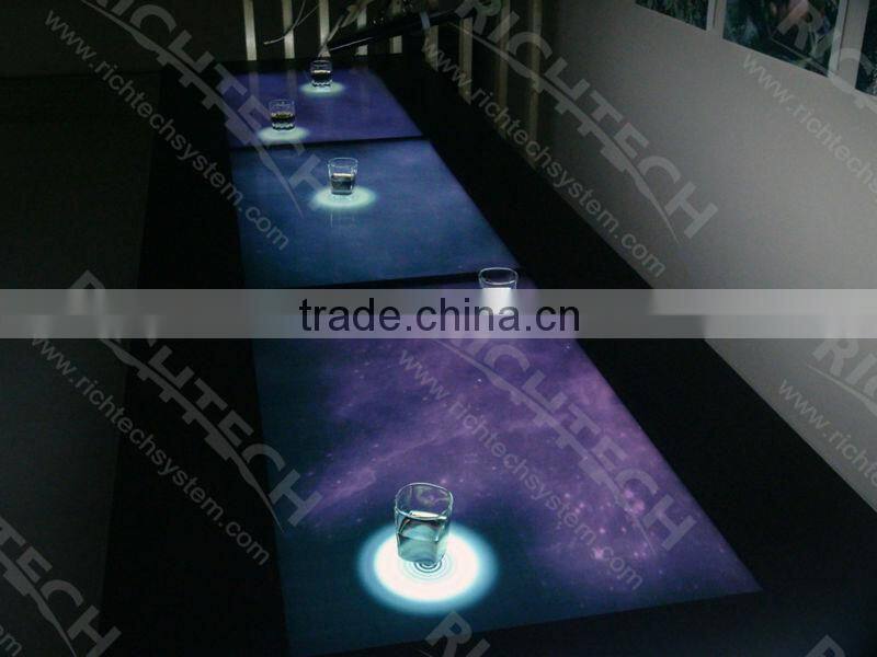 Richtech single size version interactive bar top for nightclub