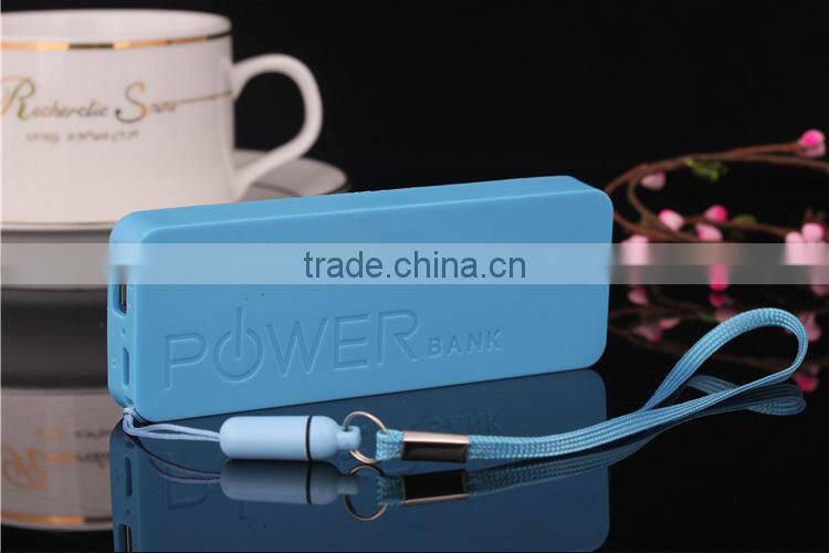 promotional slim mobile power bank 2600mah portable power bank