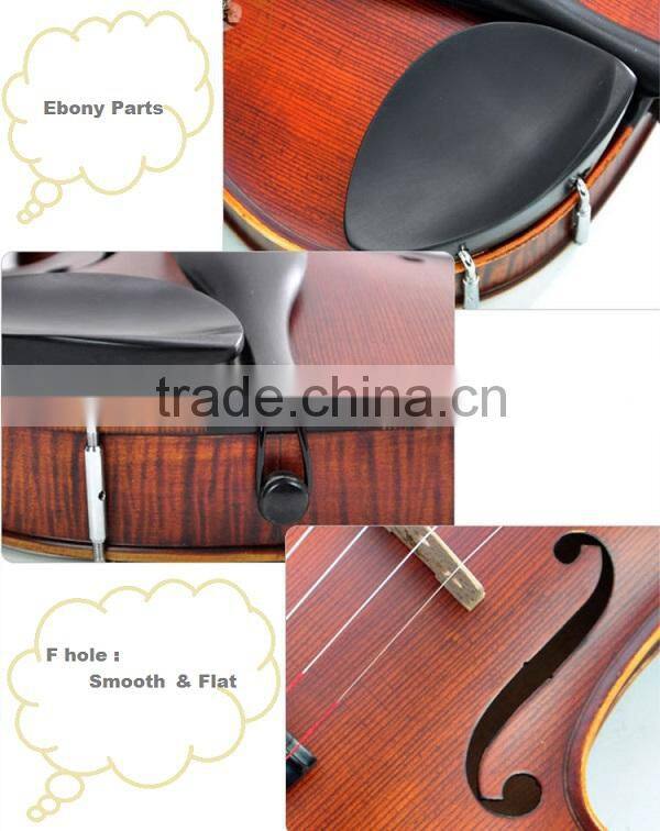 Factory Made High Quality SV100E Violin Maple Wood