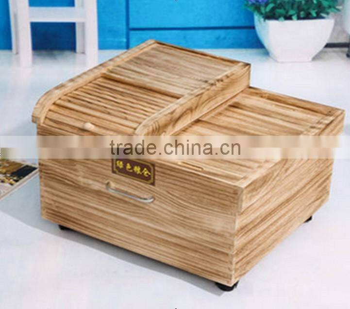 Japanese household cheap wood rice box