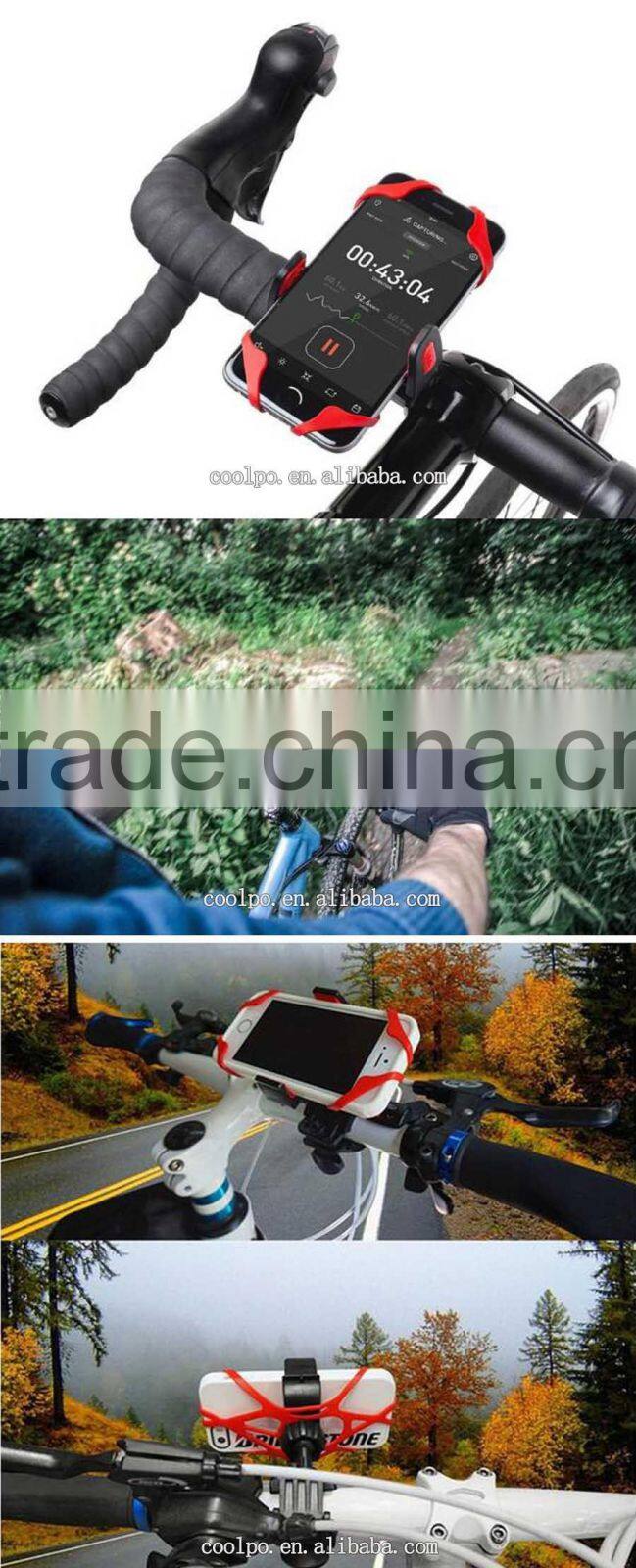 Hot Sale Car Bike Motorcycle Cell Phone Mount For iPhone Samsung Smartphone GPS Universal Bicycle Handlebar Cradle Phone Holder