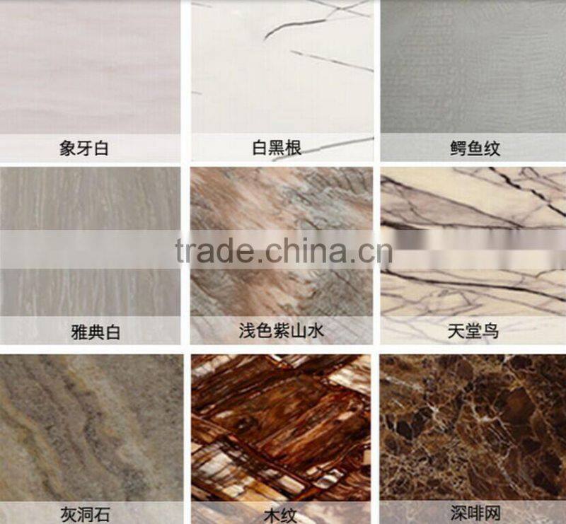 Modern marble dining table with chairs