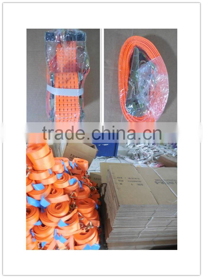 50mm 5000kgs 6m 8m 9m 10m 12m Cargo Lashing/Ratchet Tie Down/Ratchet Straps