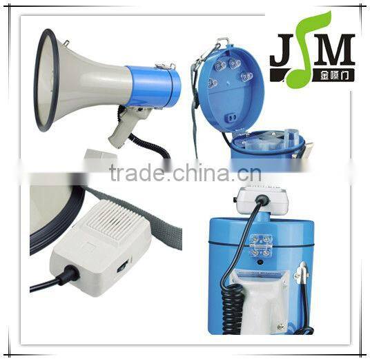 50w hand held acoustic megaphone with siren