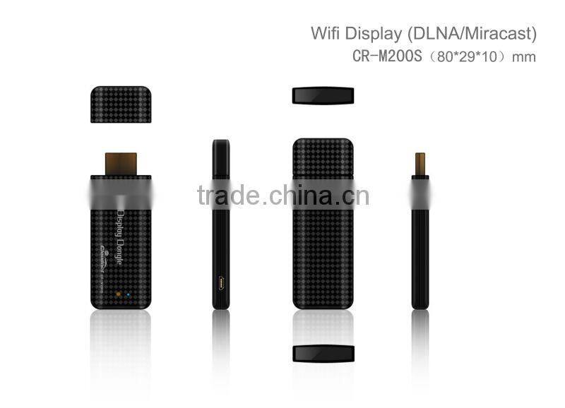 New product!1GHz A9 256MB DDR3 MaLi400 media share wifi display dongle