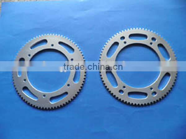 cnc aluminum go kart sprocket
