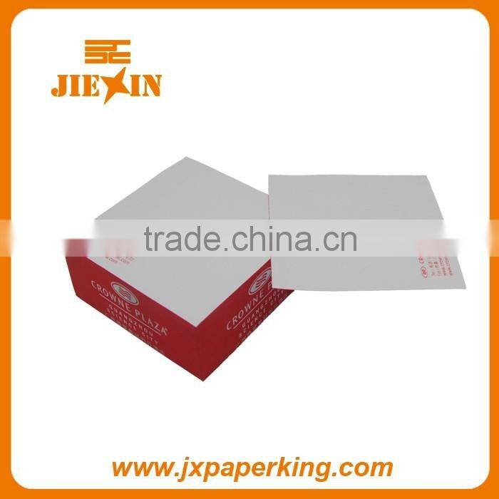 Loose-leaf pony shaped memo pad notes with stitching and color paper