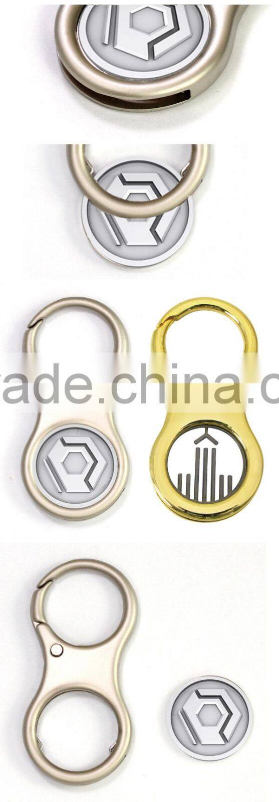 Gift high qulaity Euro area zamac supermarket coin holder