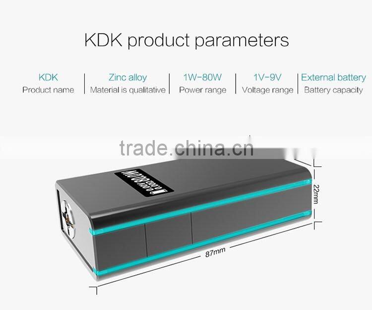 TC 50W e Cig KitFree sample giveaway as Chinese New Year gift device e cigarette box MOD from China brand Manufacturer AIVO