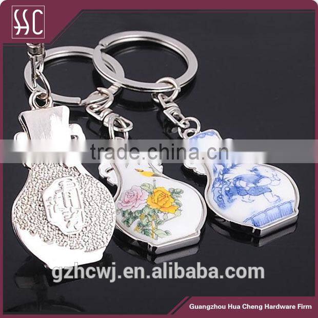 Guangzhou metal key ring, customerized key ring, Chinese style key ring