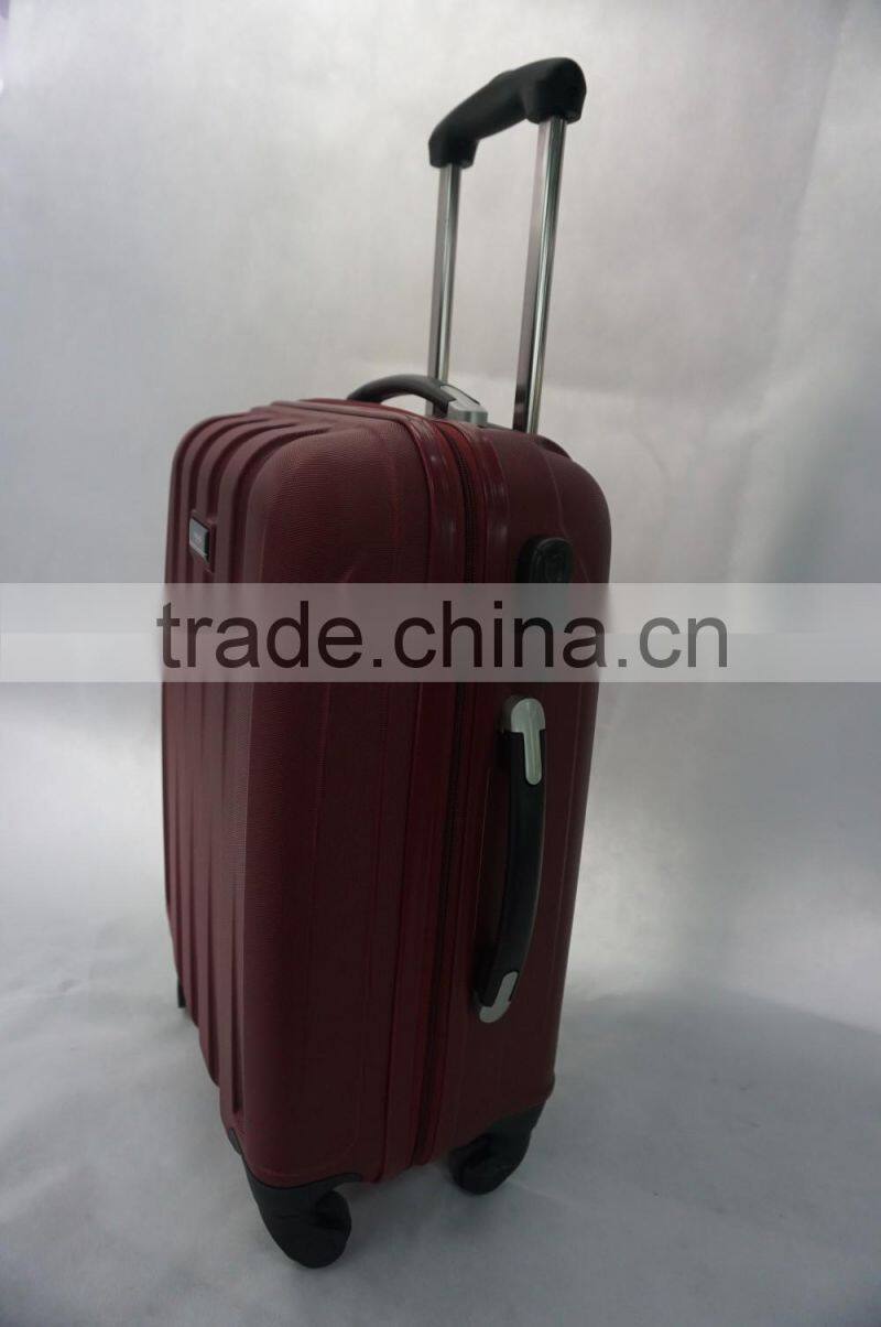 2016 china factory trolley Fashion ABS luggage bag uggage set/travel luggage