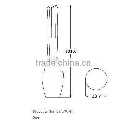 Double color fashion style new cheap eyeliner tube