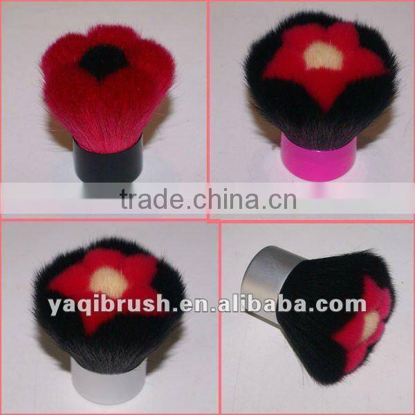 Contour Kabuki Brush,Synthetic Hair,Angled Shape