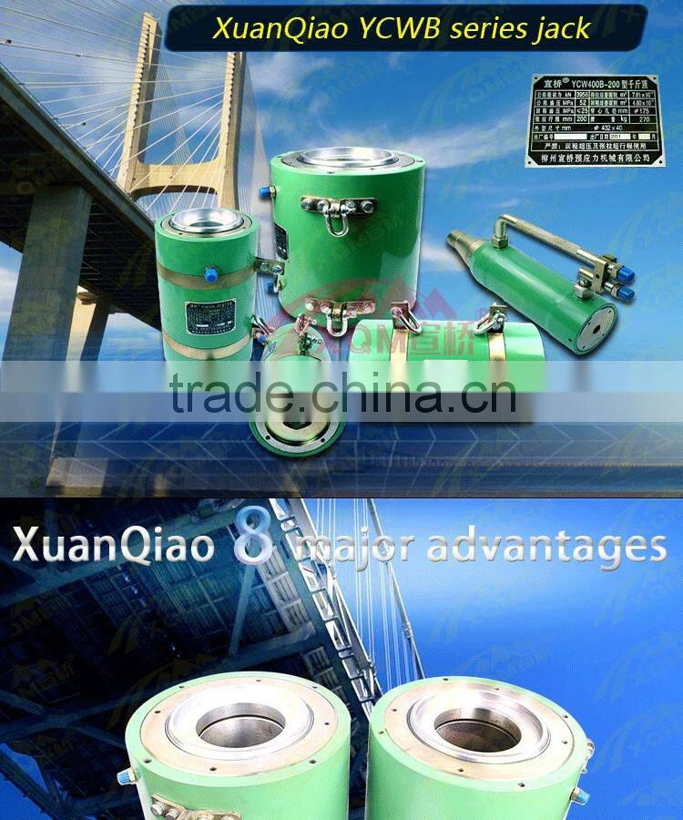 YCWB200 anchorage prestressed tension jack