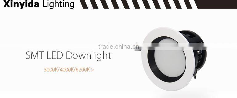 some parts use natural resistance high-temperature plastic material 3w led downlight recessed