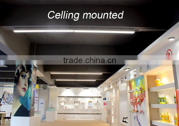 Subway IP44 light tube,integrated led tube anti-glare 1200mm 1500mm led tube 40w 60w