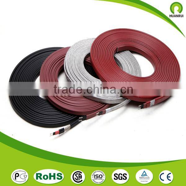 CE EAC certified two conductor self regulating carbon fiber heating cable