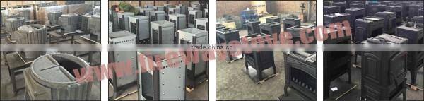 Cold rolled steel material freestanding wood stove