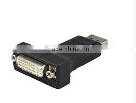Displayport male to DVI Female adapter black color top quality