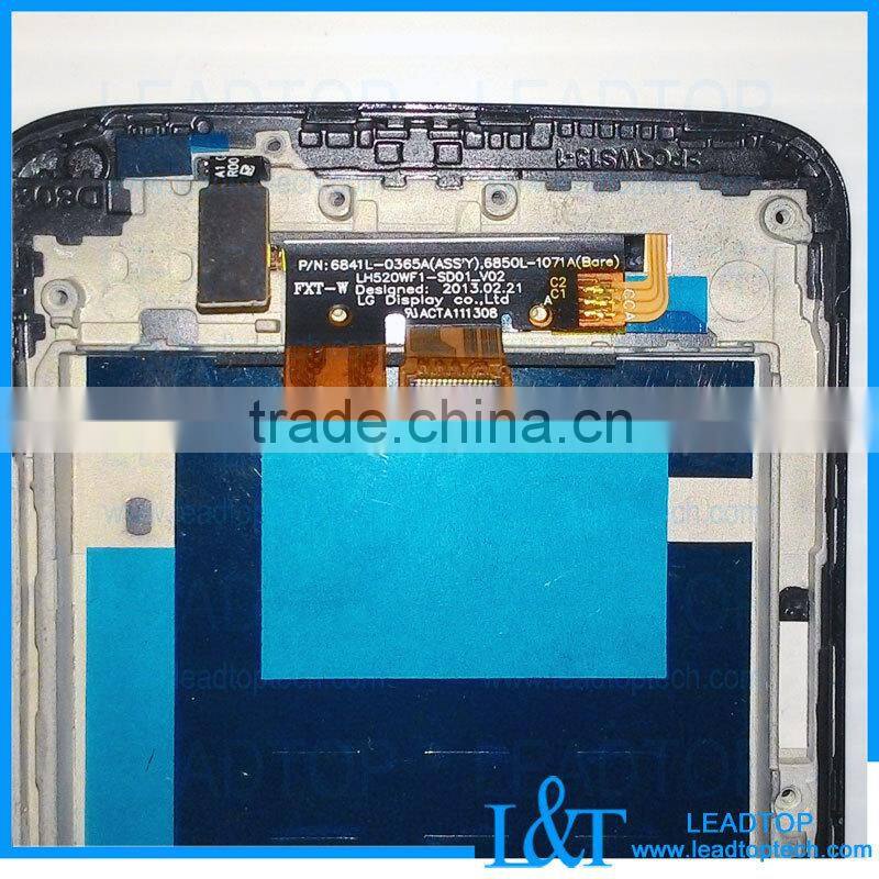 for LG D802 lcd touch screen digitizer with frame