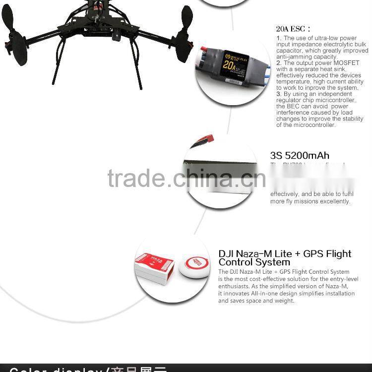 Factory Price Foldable Drone Professional Royalplay RH700 Series RC Hexacopter for Aerial Photography
