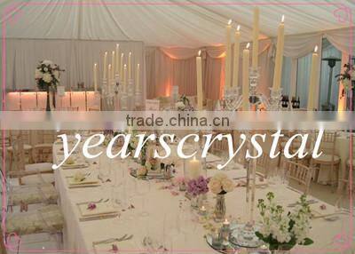 decorative crystal table candlestick wedding