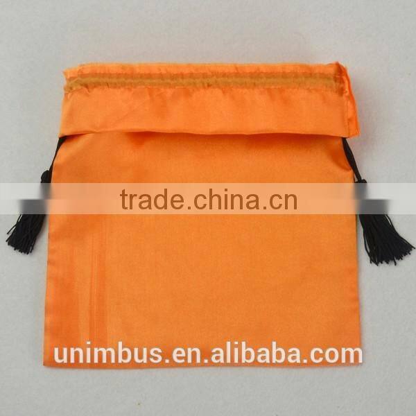 Hair Packaging Wholesale Cardboard Box and Glossy Lamination Satin Handle Paper Bag with Pink Bow