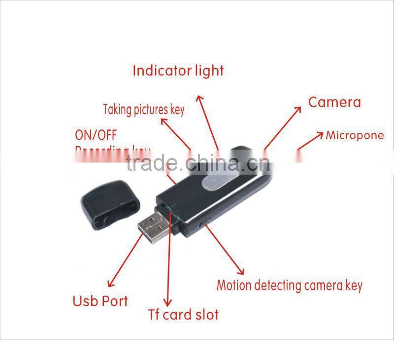 HD Video USB Disk Hidden Camera Mini DVR