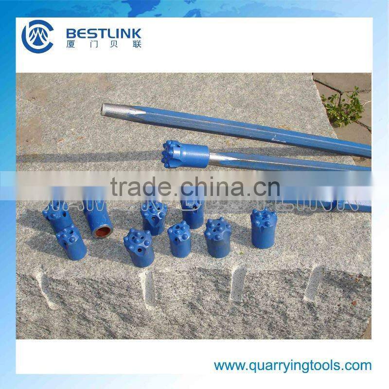 chisel type integral rod