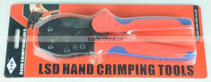 LY-03C hand Crimping Tool for pre-insulated terminal and connector terminal crimper tool hand tools manufacturer in china