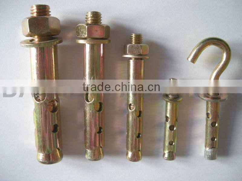 sleeve anchor with hex nut zinc plated