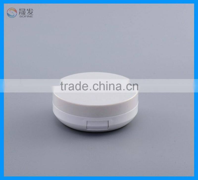 Airless round air cushion compact powder case