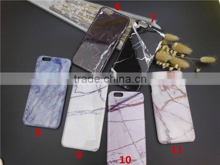 factory price for iphone 6 marble case hard pc cover case with many marble designs