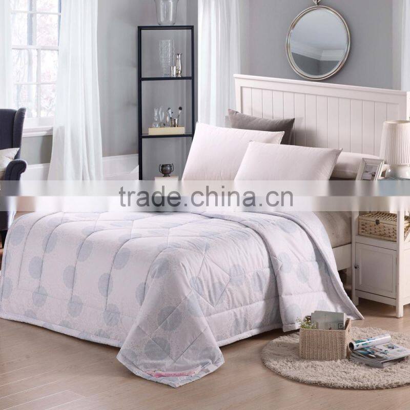 Nantong luxury cheap silk/ Poly/cotton Embroidery wedding comforter set/ bedding set 1 pcs for Middle east