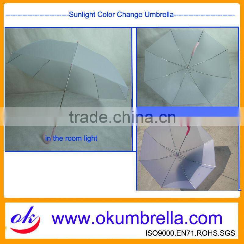 2014 Promotion Advertising Change Color Magic Umbrella From Factory