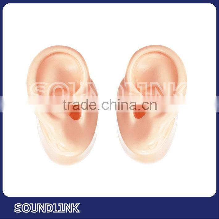 2014 new product showing hearing aids and earmold tool dummy ears