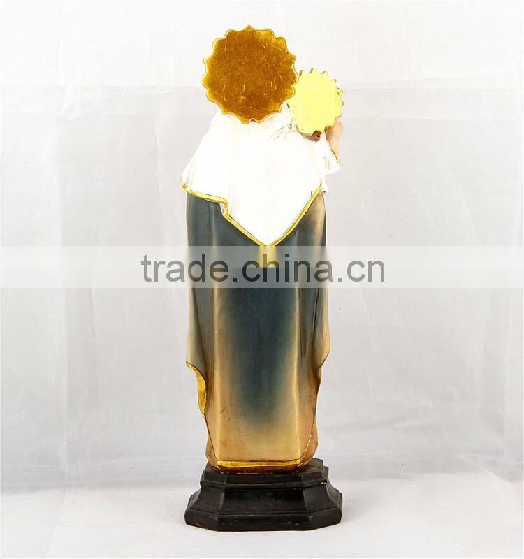 Classic mary sculpture and baby jesus statue hot sale