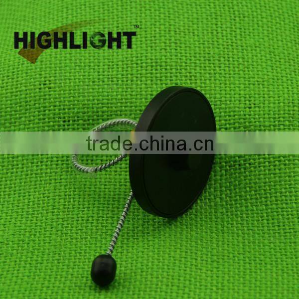 B004 anti-theft round magnectic AM metal bottle tag security cable