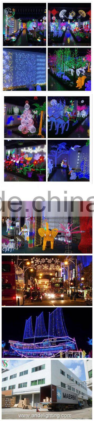 new LED 3D motif light big polar bear