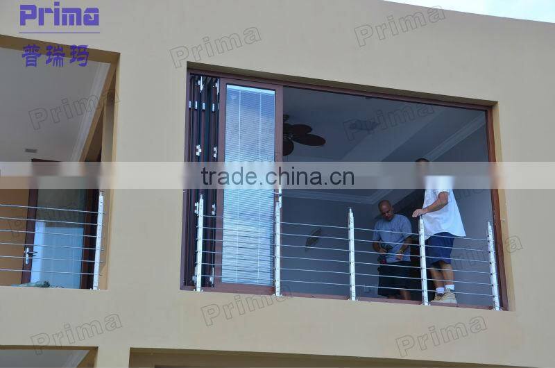 Customized aluminum spiral staircases(PR-S37)